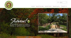 Desktop Screenshot of fairviewnc.gov